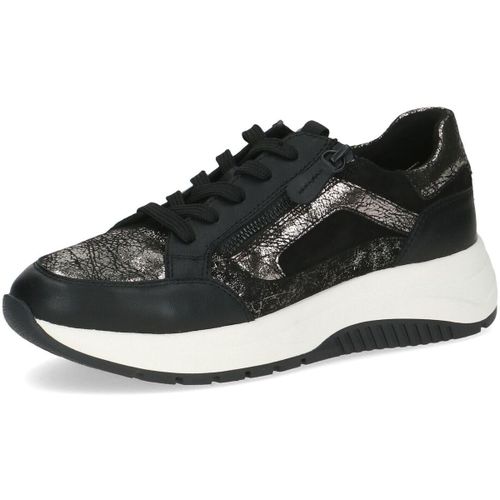 Baskets basses Chaussures, Sneakers en Cuir souple, Zip - 23709NE - Caprice - Modalova