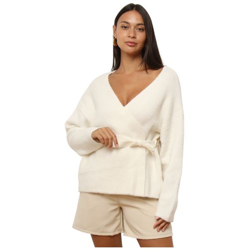 Gilet Pulls - Blanc - La Modeuse - Modalova