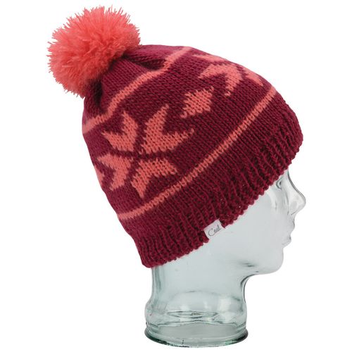 Bonnet BEANIE WOS THE BRITTA BURGUNDY - Coal - Modalova