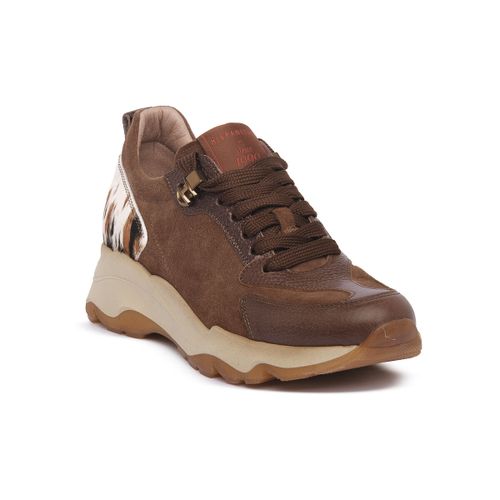 Baskets basses VELOUR AVELLANA - Hispanitas - Modalova