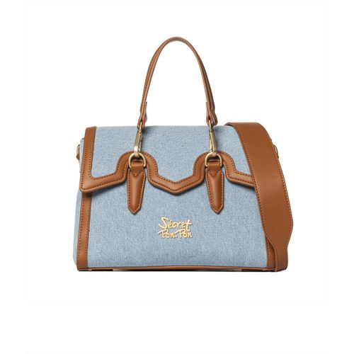 Sac à main Handbag YALIS-DENIM-SMALL - Secret Pon Pon - Modalova