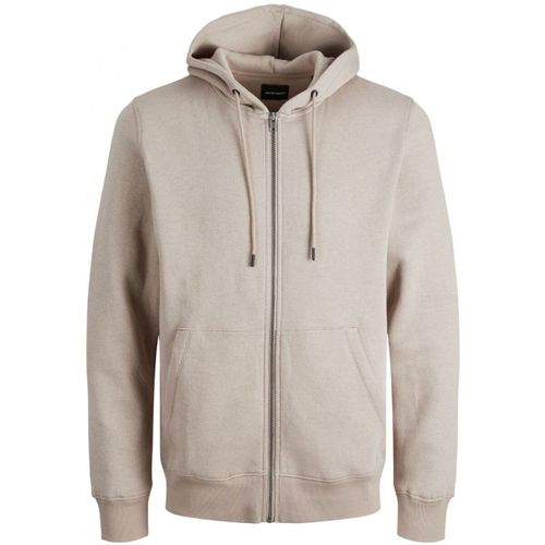 Sweatshirts à capuche 12249342 JJEBRADLEY ZIP-MOONBEAM - Jack & Jones - Modalova