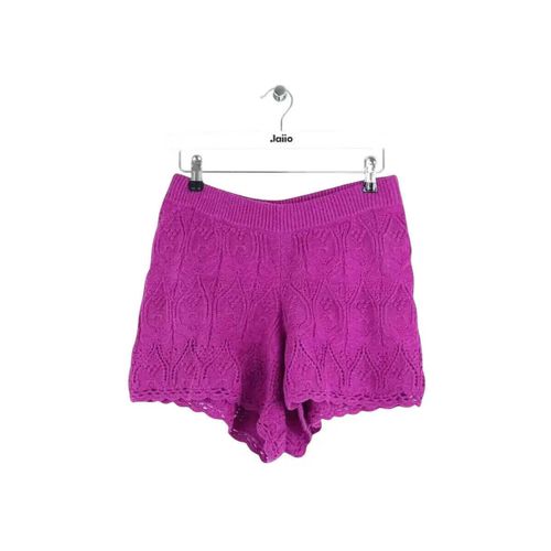 Short Mini short Lula en coton violet - Sézane - Modalova