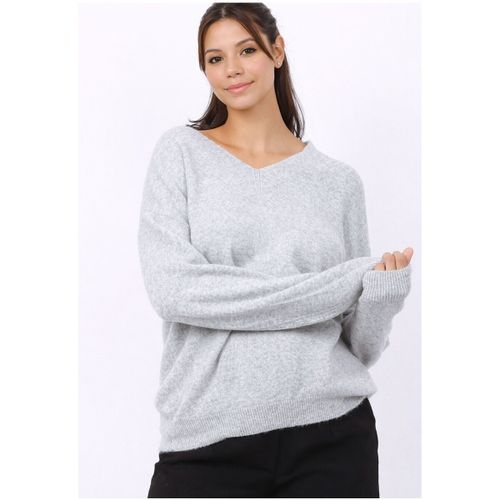 Pull Kebello Pull V F, Gris - Kebello - Modalova