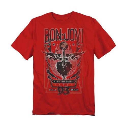 T-shirt Bon Jovi Keep The Faith - Bon Jovi - Modalova