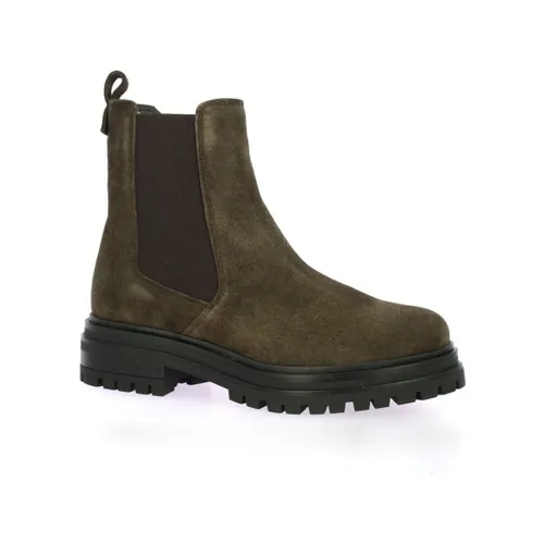 Bottines Creat Boots cuir velours - Creator - Modalova