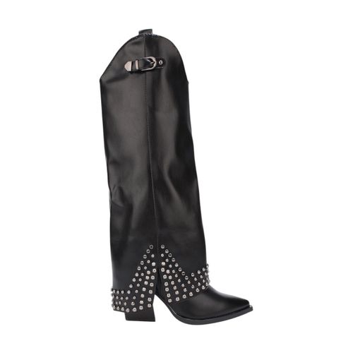 Bottes à talon Bottes, cuissardes - Noir - La Modeuse - Modalova