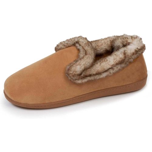 Chaussons Chaussons charentaises Taupe fourrure - Isotoner - Modalova