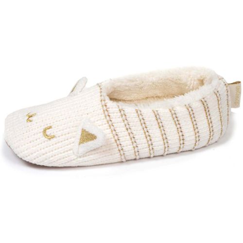 Chaussettes Chaussettes-chaussons fourrées Ivoire - Isotoner - Modalova