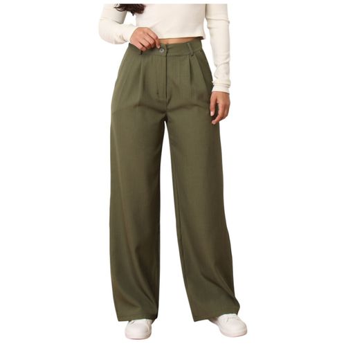 Pantalon Pantalons - Kaki - La Modeuse - Modalova