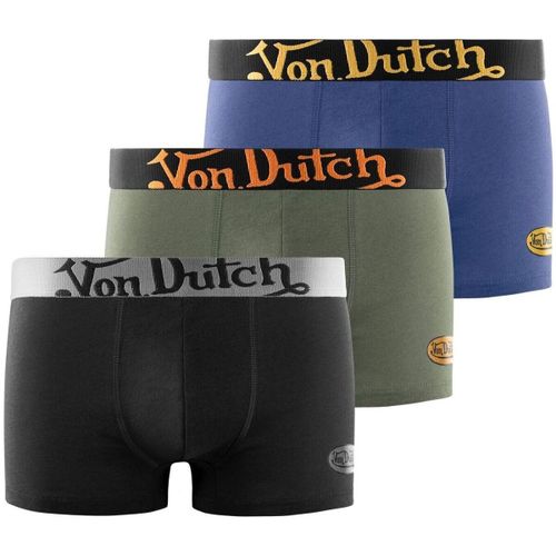 Boxers Lot de 3 boxers en coton logo cuisse Medley - Von Dutch - Modalova