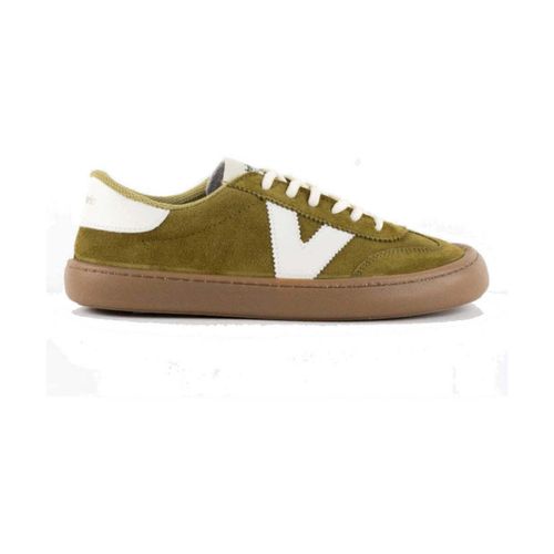 Baskets basses 1186103 Olmo Barefoot Efecto Serraje - Oliva - Victoria - Modalova