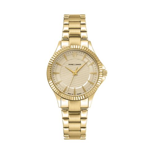Montre Montre METROPOLITAIN Cadran Doré - Pierre Lannier - Modalova