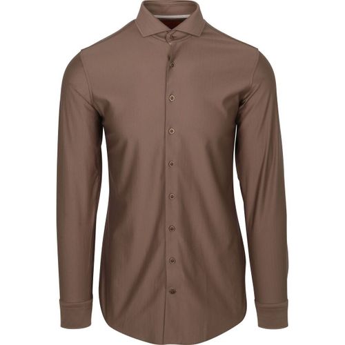 Chemise Chemise Herringbone Taupe - Suitable - Modalova