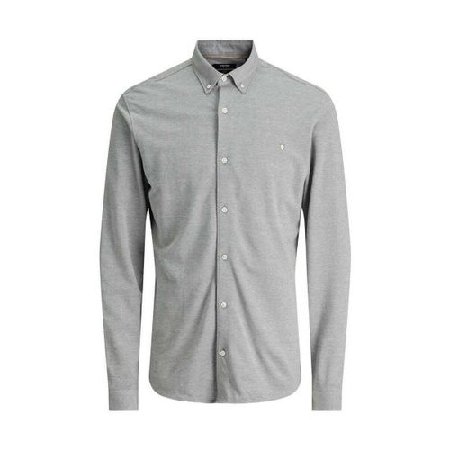 Chemise JPRBLUBLAKE PIQUE DETAIL L/S SHIRT - Jack & Jones - Modalova