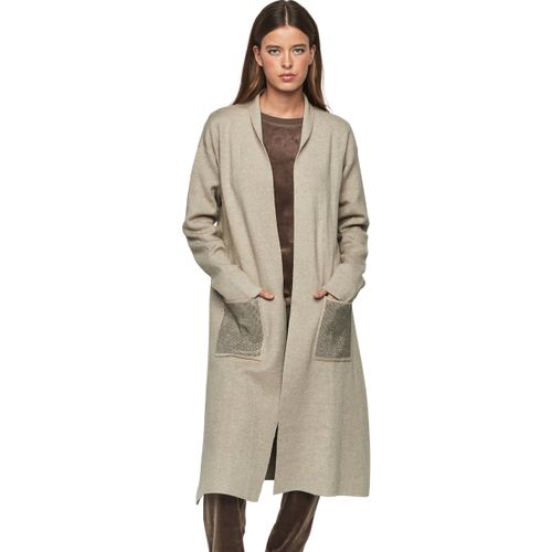 Gilet Veste mi-longue poches brillantes PC1 - Selmark - Modalova