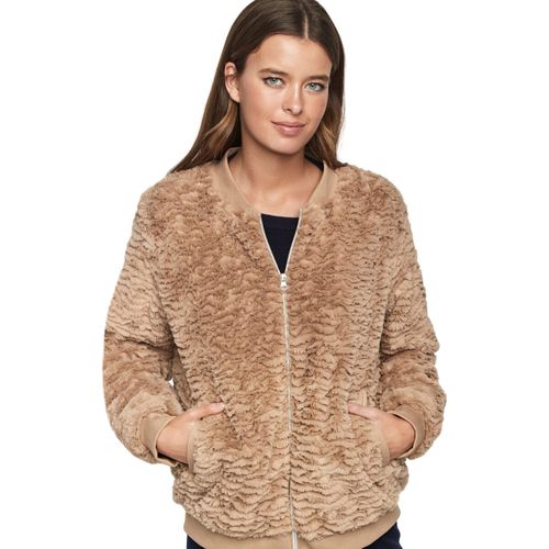 Blouson Veste courte zippée peluche PC1 - Selmark - Modalova