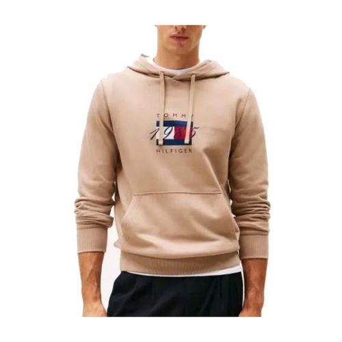 Sweat-shirt Linear Flag Graphic Hood - Tommy Hilfiger - Modalova
