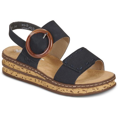 Sandales compensées 62950-14 - Rieker - Modalova
