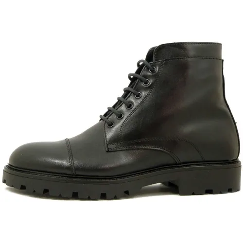 Bottines Chaussures, Bottine, Cuir, lacets-STANDFORD - Osvaldo Pericoli - Modalova