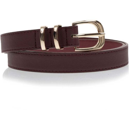 Ceinture Ceinture Bordeaux en cuir - Isotoner - Modalova