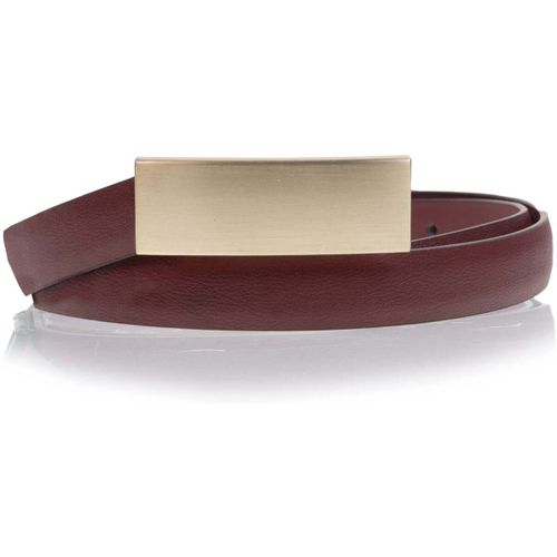 Ceinture Ceinture fine Rouge boucle plate - Isotoner - Modalova