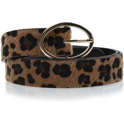 Ceinture Ceinture à boucle ovale dorée - Isotoner - Modalova