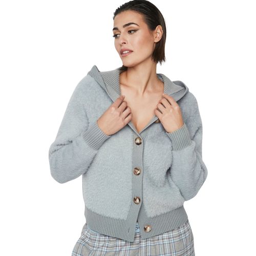 Gilet Veste courte à capuche peluche PC1 - Selmark - Modalova