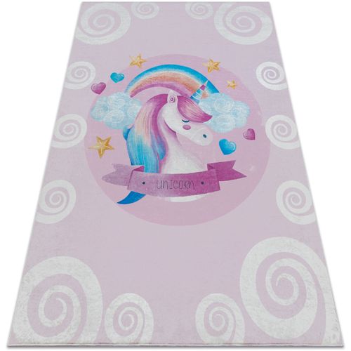 Tapis Tapis lavable BAMBINO 2533 Licorne, arc-en-ciel po 200x290 cm - Rugsx - Modalova