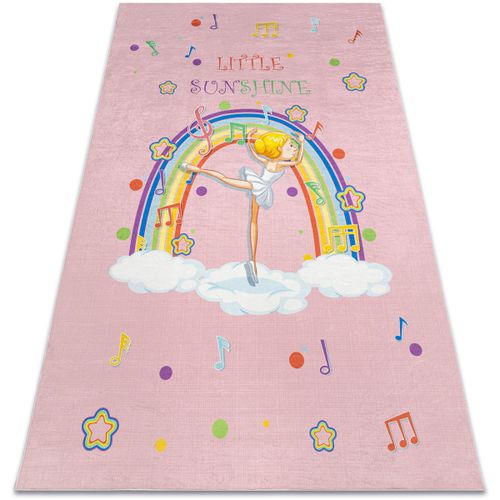 Tapis Tapis lavable BAMBINO 41870 Ballerine, arc-en-ciel 140x200 cm - Rugsx - Modalova