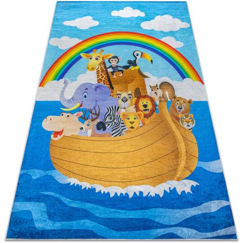 Tapis Tapis lavable BAMBINO 2685 Animaux, Bateau pour 140x200 cm - Rugsx - Modalova