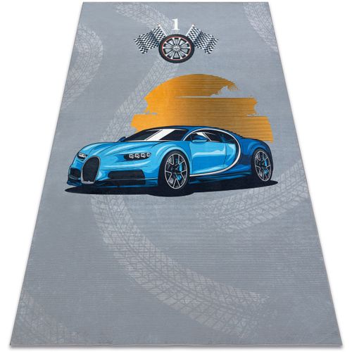 Tapis Tapis lavable BAMBINO 41730 Voiture, course pour 140x200 cm - Rugsx - Modalova