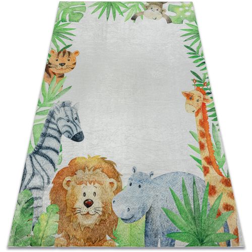 Tapis Tapis lavable BAMBINO 54090 Animaux, Afrique pour 160x220 cm - Rugsx - Modalova