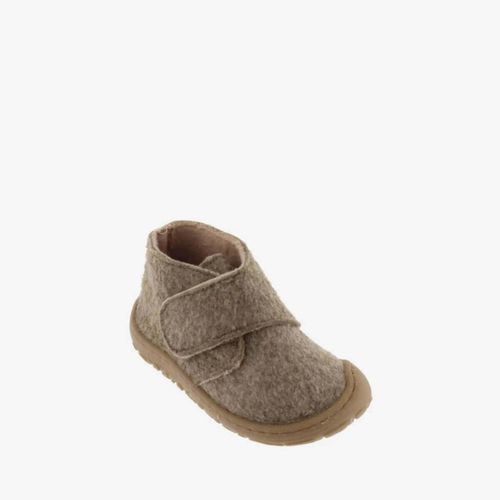 Chaussons bébé Chaussons Barefoot Bosco Scratch Casa Feutre Taupe - Victoria - Modalova
