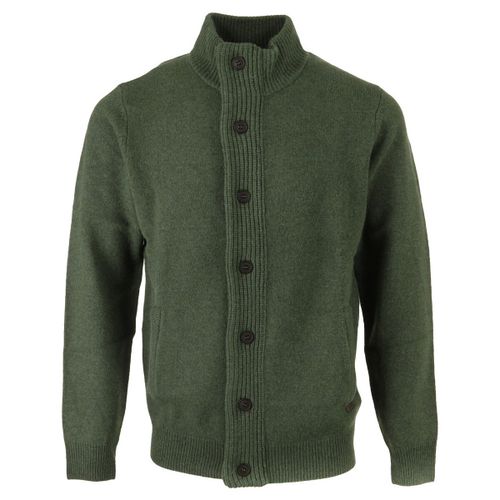 Gilet Patch Zip Through Knitted Jumper - Barbour - Modalova