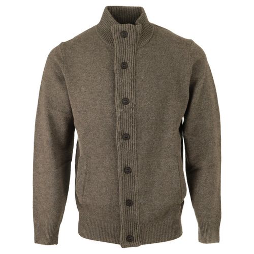 Gilet Essential Patch Zip Through Knitted Jumper - Barbour - Modalova