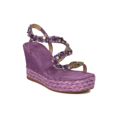 Sandales compensées V23514Violet - ALMA EN PENA - Modalova