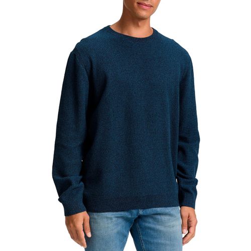Pull Pull COL ROND Real Teal Navy - Tom Tailor - Modalova