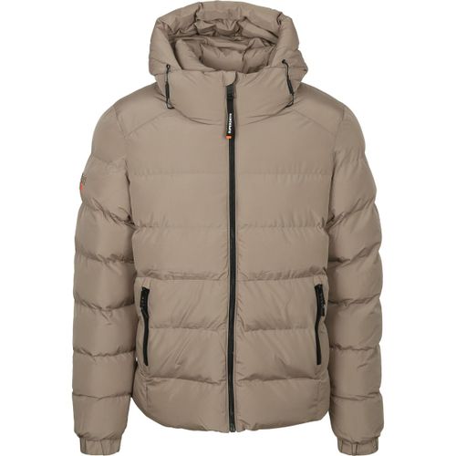 Doudounes Veste Bouffante Hooded Greige - Superdry - Modalova