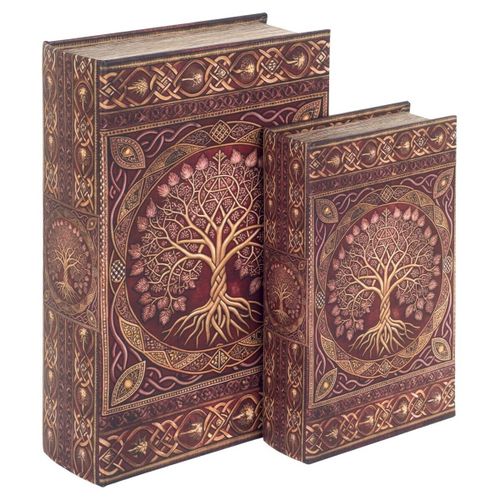 Paniers, boites et corbeilles Coffret De Livres Arbre De Vie 2U - Signes Grimalt - Modalova