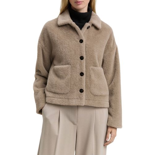 Blouson Blouson FAUSSE FOURRURE Taupe - Tom Tailor - Modalova