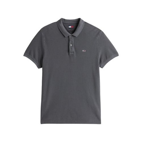 Polo Polo Tommy Jeans Ref 65581 PT2 Gris fonce - Tommy Hilfiger - Modalova