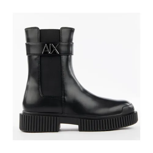 Bottines Signature AX - Armani Exchange - Modalova