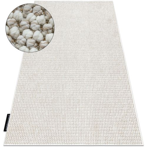 Tapis Tapis CASABLANCA LOOP blanc / beige bouclé, 60x100 cm - Rugsx - Modalova
