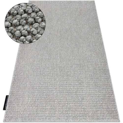 Tapis Tapis CASABLANCA LOOP gris clair, bouclé, doux 200x200 cm - Rugsx - Modalova