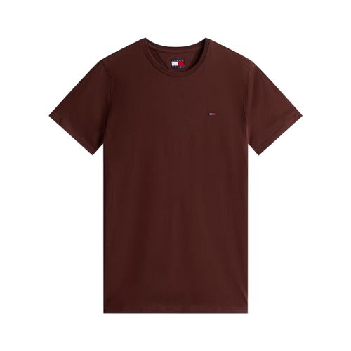 T-shirt T shirt Slim Ref 66599 GS7 Marron - Tommy Jeans - Modalova