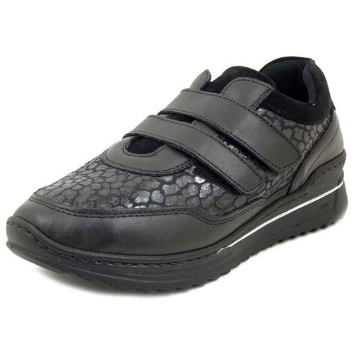 Baskets basses Basket, Cuir et Textile Stretch, Semelle Amovible - 9232 - Stile Di Vita - Modalova
