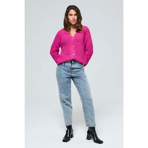 Pull Lee Cooper Gilet CADOLA Fushia - Lee Cooper - Modalova