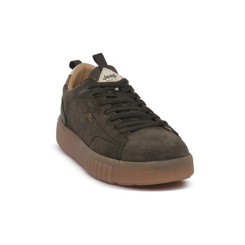 Baskets basses 282 ROCKS SUEDE FOREST GREEN - Jeep - Modalova