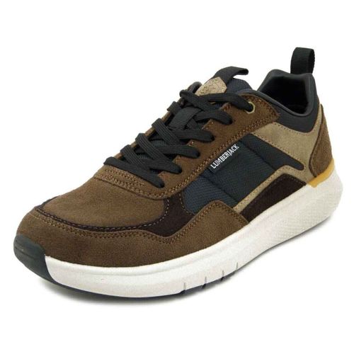 Baskets basses Baskets , Daim et Textile, Lacets - 17256 - Lumberjack - Modalova